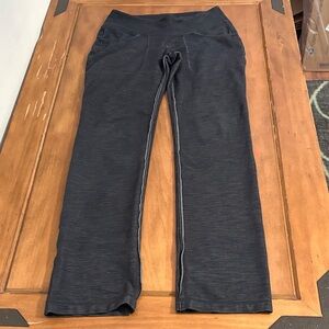 Lululemon Skinny Will Black Yoga Pants Size 8